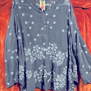 JOHNNY WAS BLOSSOM BLOUSE